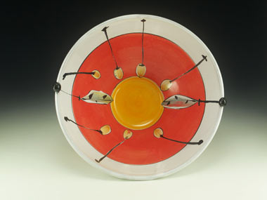 Arbuckle majolica bowl